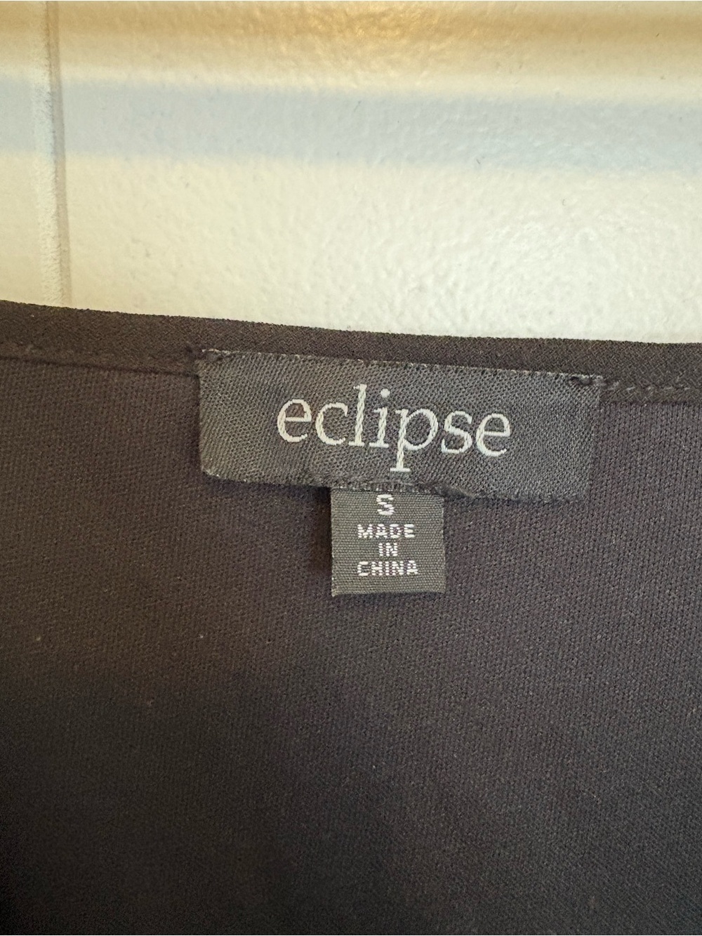 Eclipse Black Ruffle-Front Mini Dress - Picture 4 of 4